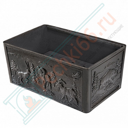 Чугунная чаша мангала Красная книга (Литтех)