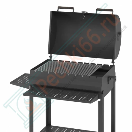 Решетка гриль нерж. 3 мм 485х380 (Везувий)