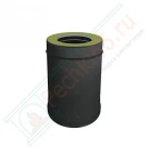 Сэндвич труба V50R с изол L=250 (AISI-321/0,8-ОЦИНК-RAL/0,5) d-130/230 (Вулкан)