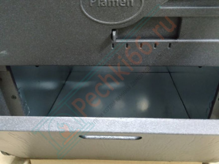 Чугунная печь-камин Vesta, коричневая (Plamen)