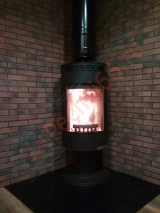 Печь-камин Thorma Andorra Exclusive под ключ (монтаж 01.2023)