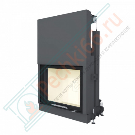Каминная топка F 750W, белый шамот (Stav)