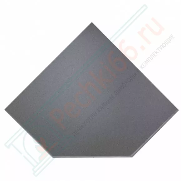 Притопочный лист VPL021-R7010, 1100Х1100мм, серый (Вулкан) в Волгограде