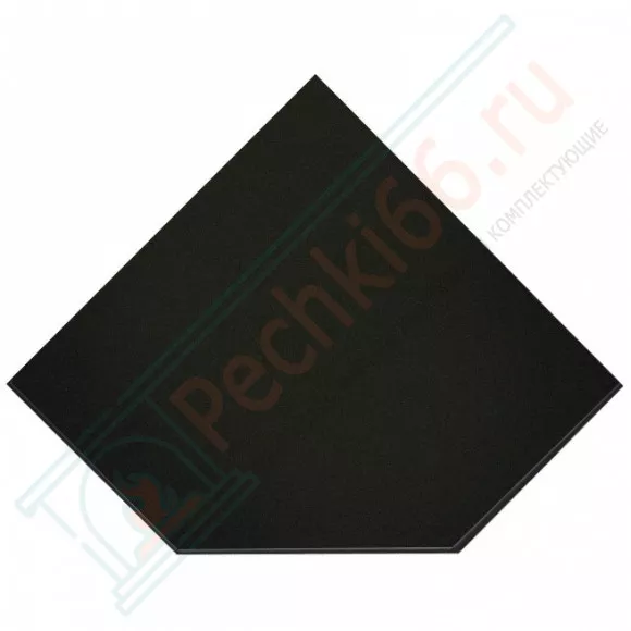 Притопочный лист VPL021-R9005, 1100Х1100мм, чёрный (Вулкан) в Волгограде