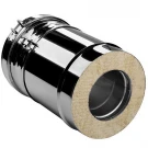 Труба V50R телескопическая с изол L=260-380 (AISI-310S/0,8-AISI-304/0,5) d-300/400 (Вулкан-Cerablanket)