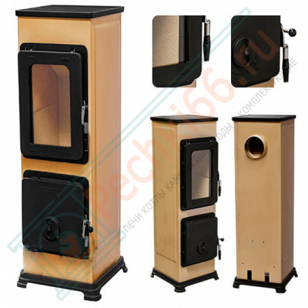 Отопительная печь Bozen, Бежевый (Thorma) до 124 м3