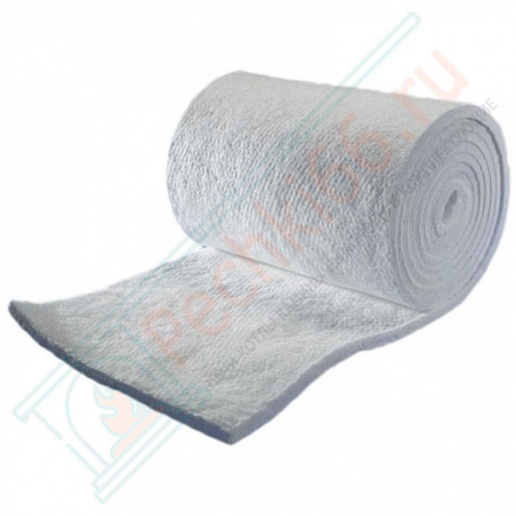 Одеяло огнеупорное керамическое иглопробивное Blanket-1260-64 610мм х 25мм - рулон 7300 мм (Avantex) в Волгограде