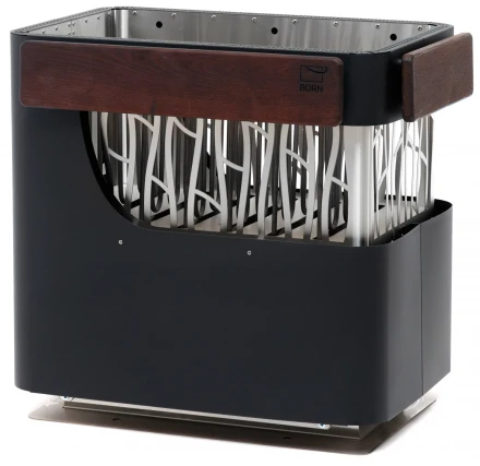 Электрическая печь BORN Stone Black 150E, 15 кВт