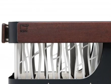 Электрическая печь BORN Stone Black 150E, 15 кВт