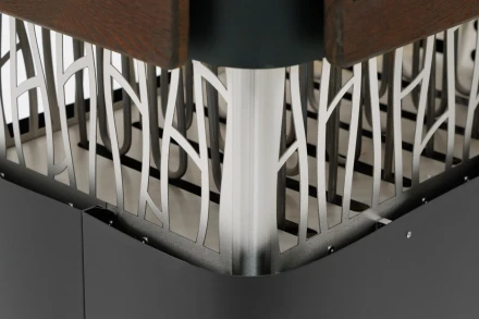 Электрическая печь BORN Stone Black 150E, 15 кВт