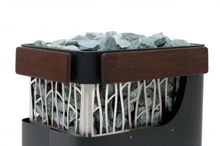 Электрическая печь BORN Stone Black 150E, 15 кВт