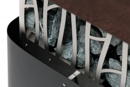 Электрическая печь BORN Stone Black 180E, 18 кВт