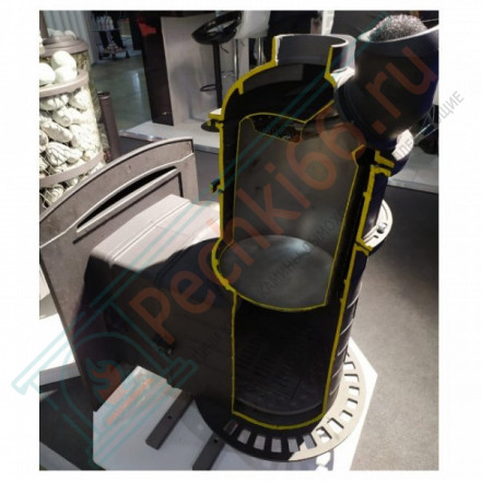 Банная печь Атмосфера XL, ламели "Талькохлорит" наборный (ProMetall)