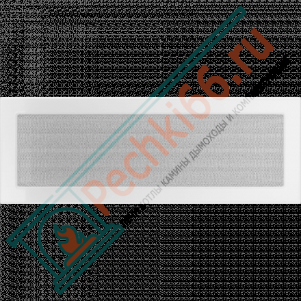 Вентиляционная решетка для камина 170х480, белая (FireWay)