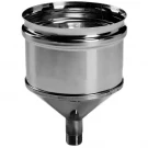 Конденсатосборник на трубу без изол (AISI-321/0,5мм) d-180 (Вулкан)