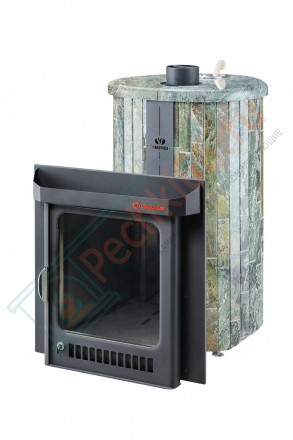 Дровяная банная печь Ферингер Макси ПФ "Жадеит наборный" до 38 м³