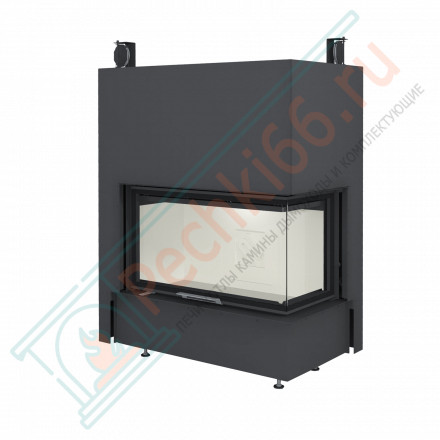 Каминная топка CFR 1000W правая, белый шамот (Stav)