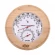Термогигрометр 10-R круг, канадский кедр (212F) в Волгограде
