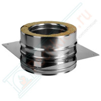 Опора на трубу с изол (НЕРЖ-321/0,5-НЕРЖ-439/0,5) d-150/230 (Дымок-Lux)