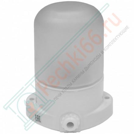 Светильник "ВЕЗУВИЙ" для сауны ("Белый", арт.400) Прямой