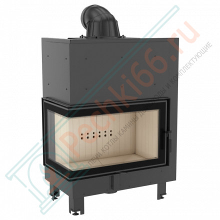 Стальная топка MBO/L/BS/SG, гнутое стекло (Kratki)