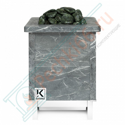 Электрокаменка QUADRO 7.5 kW, талькохлорит (KARINA) до 9 м3