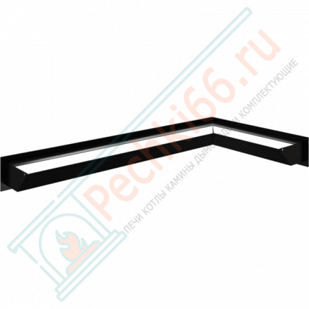 Каминная решетка угловая Luft 40X80X9 сталь (Kratki)