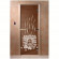 Стеклянная дверь для бани бронза прозрачная "Банька" 1900х700 (DoorWood) в Волгограде