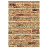 Плита ФАСПАН Песочный №1006 Вертикаль 9 мм 1200х800мм (Везувий)