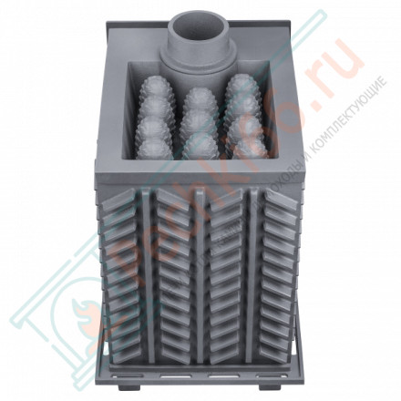 Чугунная печь для бани Гефест GFS-ЗК 45 в сетке (ТехноЛит)