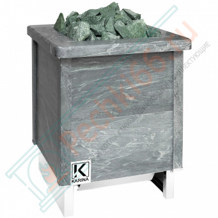 Электрокаменка QUADRO 15 kW, талькохлорит (KARINA) до 24 м3