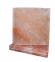 Плитка из гималайской розовой соли 200x200x25 мм шлифованная (с пазом) в Волгограде