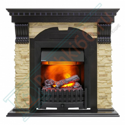 Электрокаминокомплект Dublin - Венге / Сланец с очагом Danville Black FB2