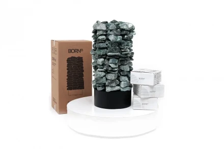 Электрическая печь BORN Rock G B100E, жадеит, 9 кВт