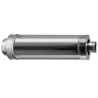 Горизонтальный проход стены коаксиальный L=500 (AISI-321/0,5-AISI-304/0,5) d-130/200 (Вулкан)