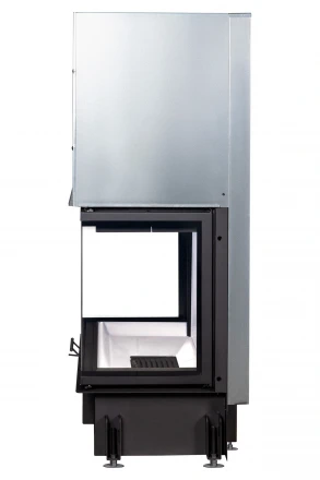 Каминная топка Дельта 1000 три стекла принтинг (Экокамин)