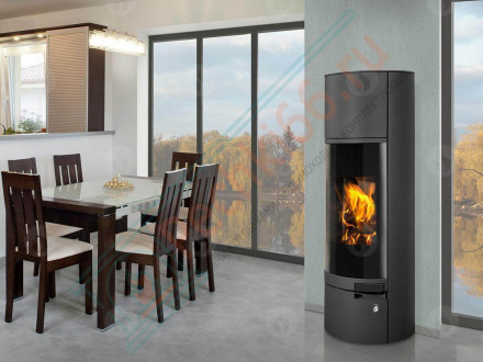 Печь-камин Belorado Akum сталь (Romotop)