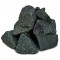 Камень для бани Пироксенит "Черный принц" колотый средний, м/р Хакасия (коробка), 10 кг